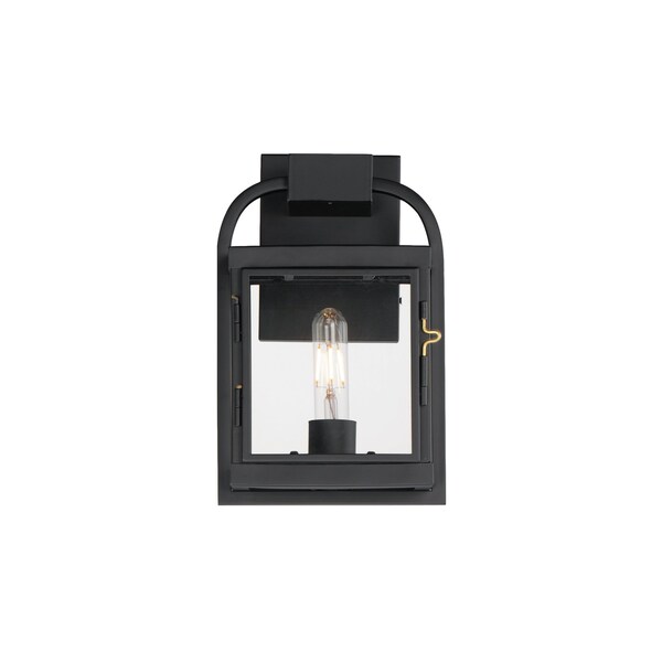 Maxim Lighting Bonham Small Outdoor Wall Sconce, Black 30801CLBK - main
